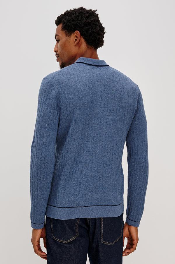 Rails Fenton Sweater Blue Melange