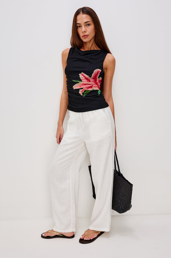 Rails Fete Top Peach Lily