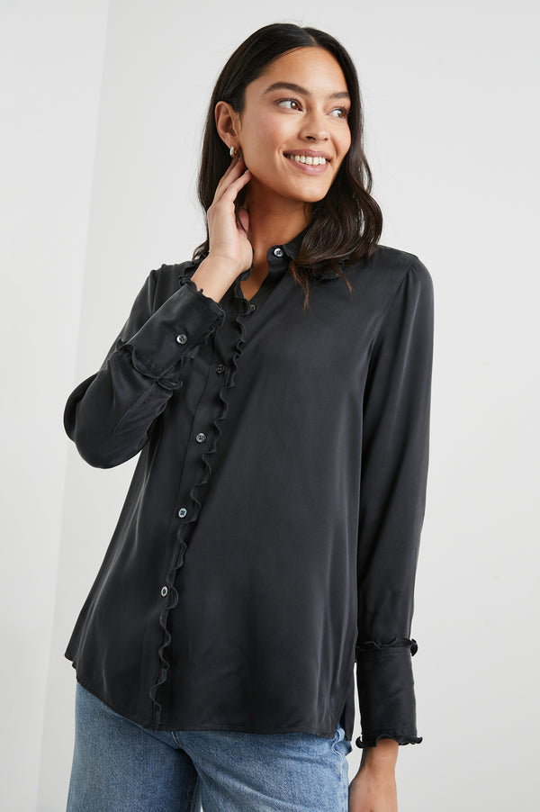 Rails Fia Shirt Black