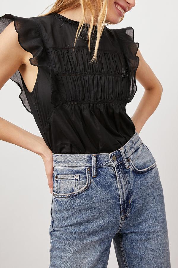 Rails Filomena Top True Black