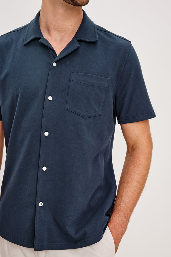 rails Flint shirt Perfect Navy