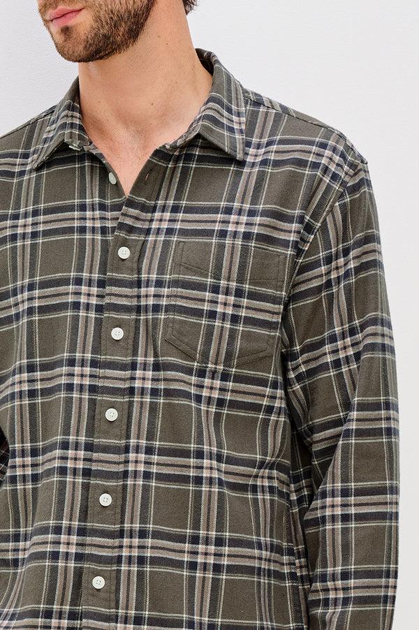 rails Forrest shirt Driftwood Coal