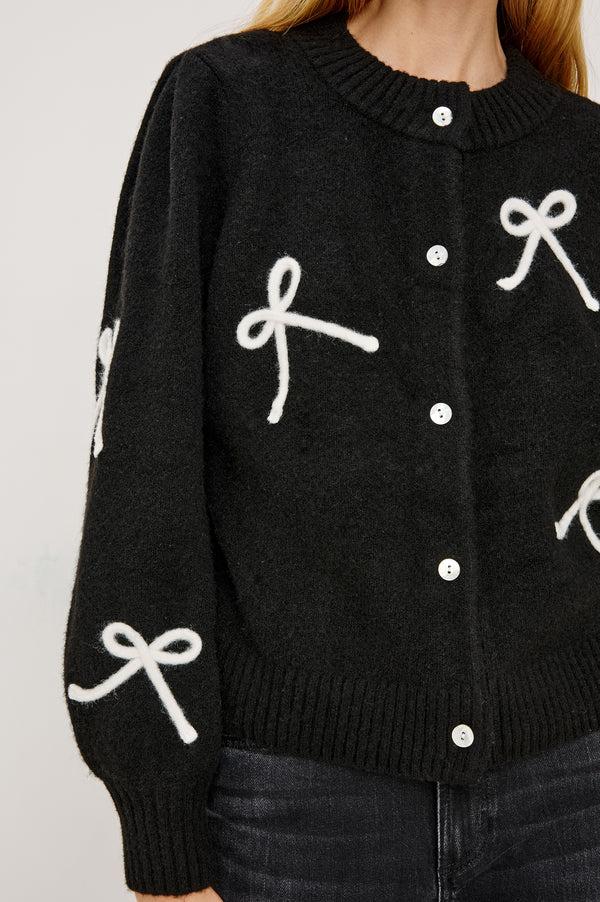 rails Francesca cardigan Black Ivory