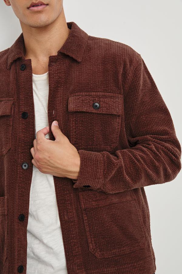 rails Franklin jacket Brick