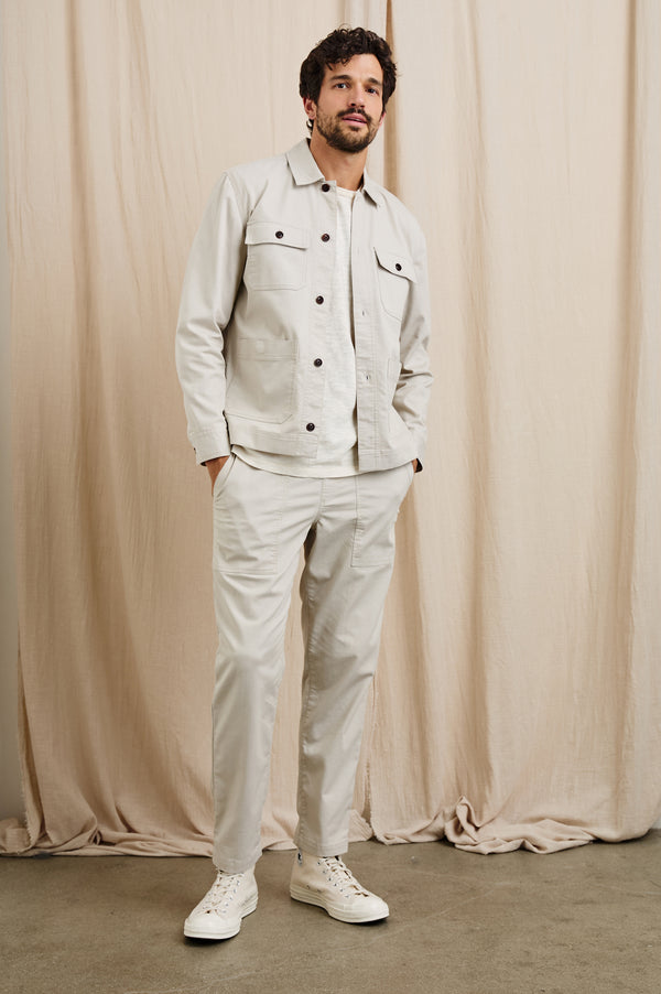 Rails Franklin Jacket Oat Railroad Dobby