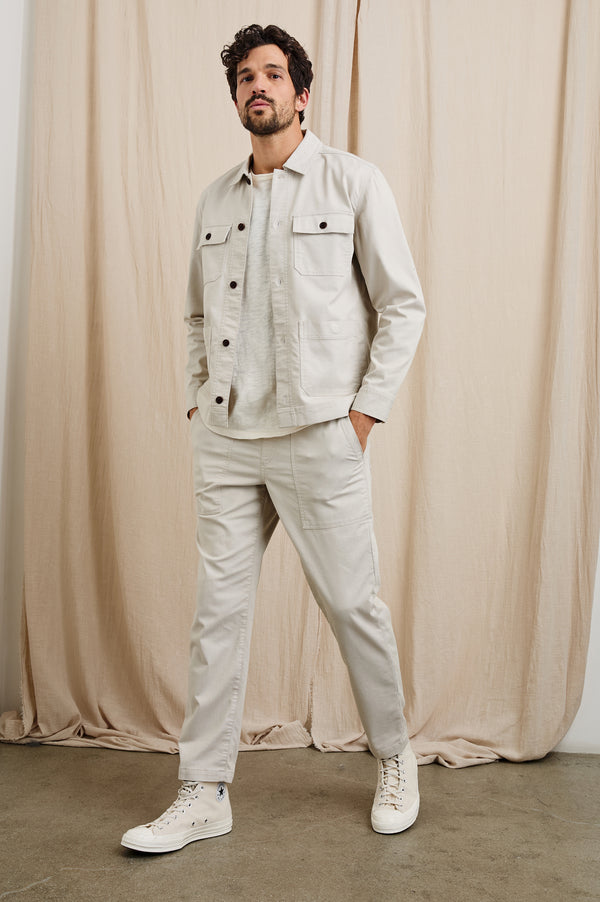 Rails Franklin Jacket Oat Railroad Dobby