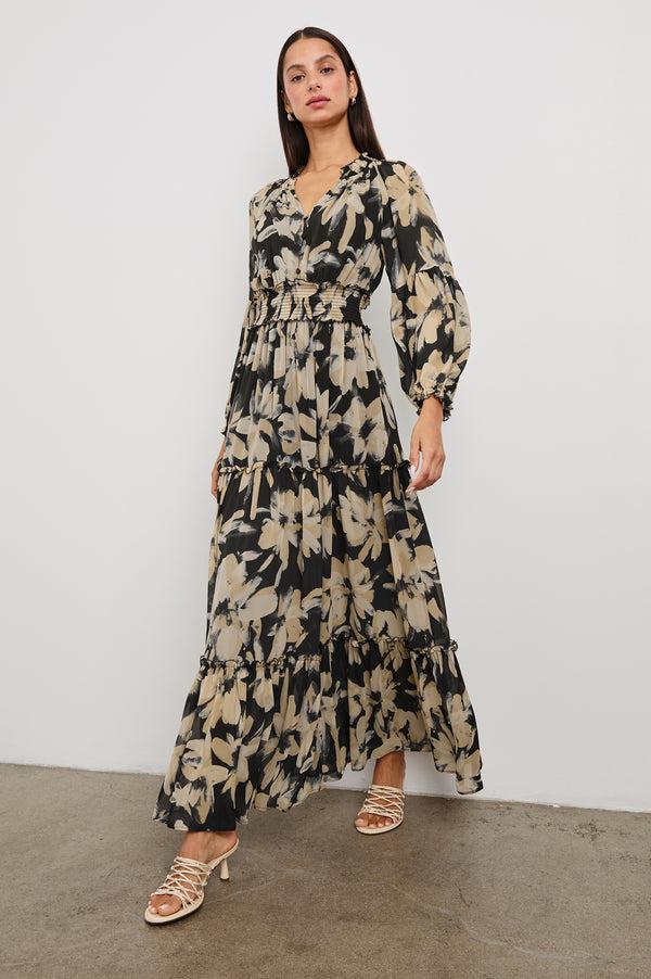 Rails Frederica Dress Charcoal Lily