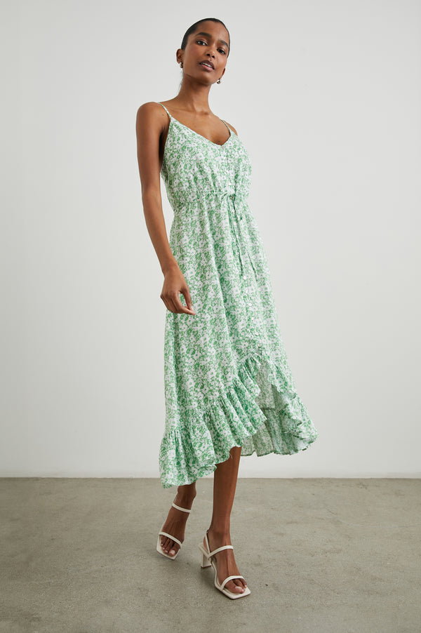 Rails Frida Dress Green Texture Floral