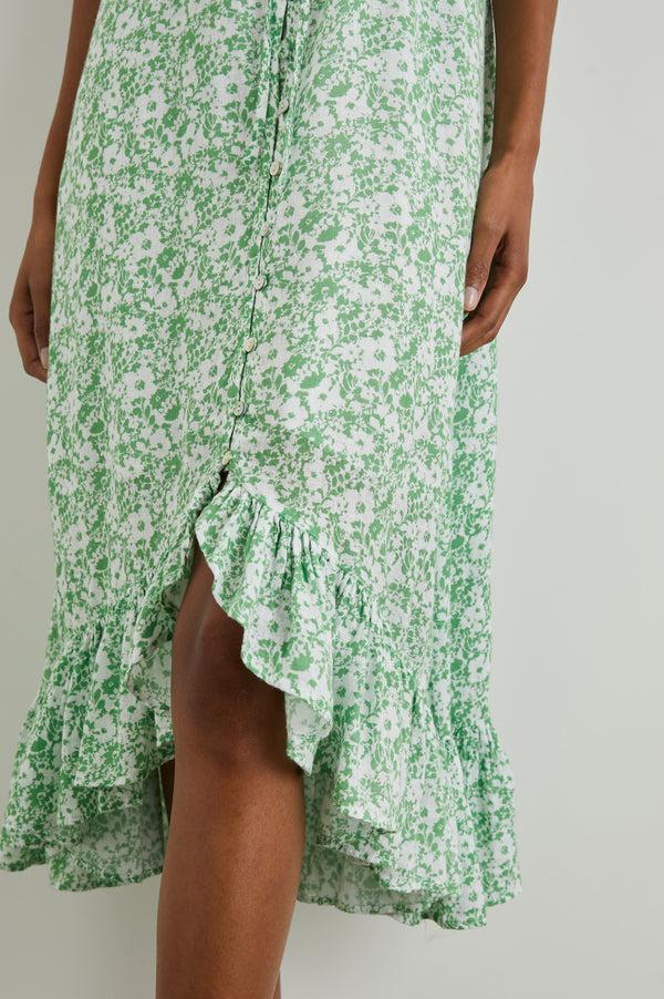 rails Frida dress Green Texture Floral