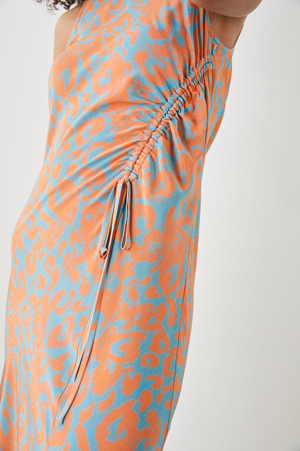 rails Gabriella dress Orange Diffused Cheetah