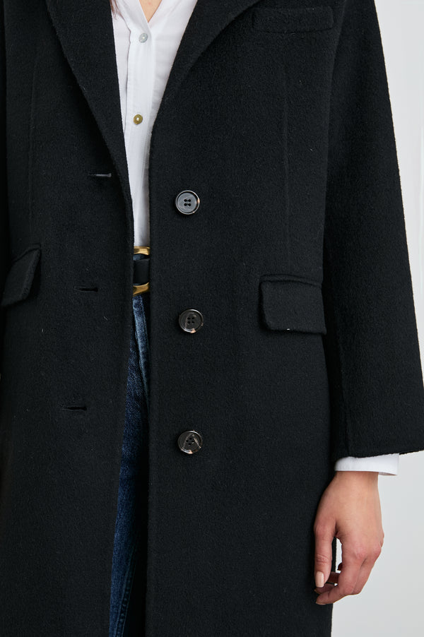 rails Gallery coat Black