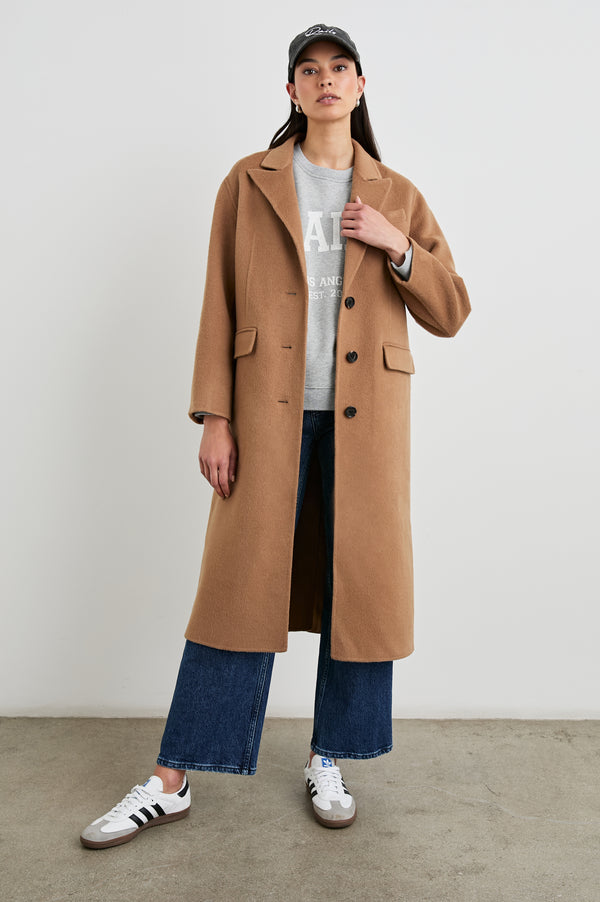 Rails Gallery Coat Camel