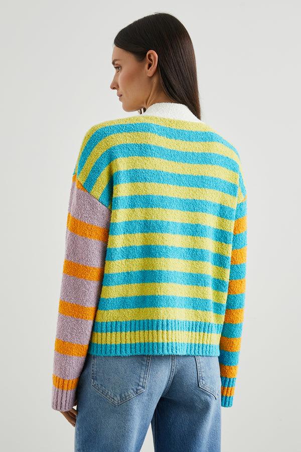 Rails Geneva Cardigan Mixed Stripe