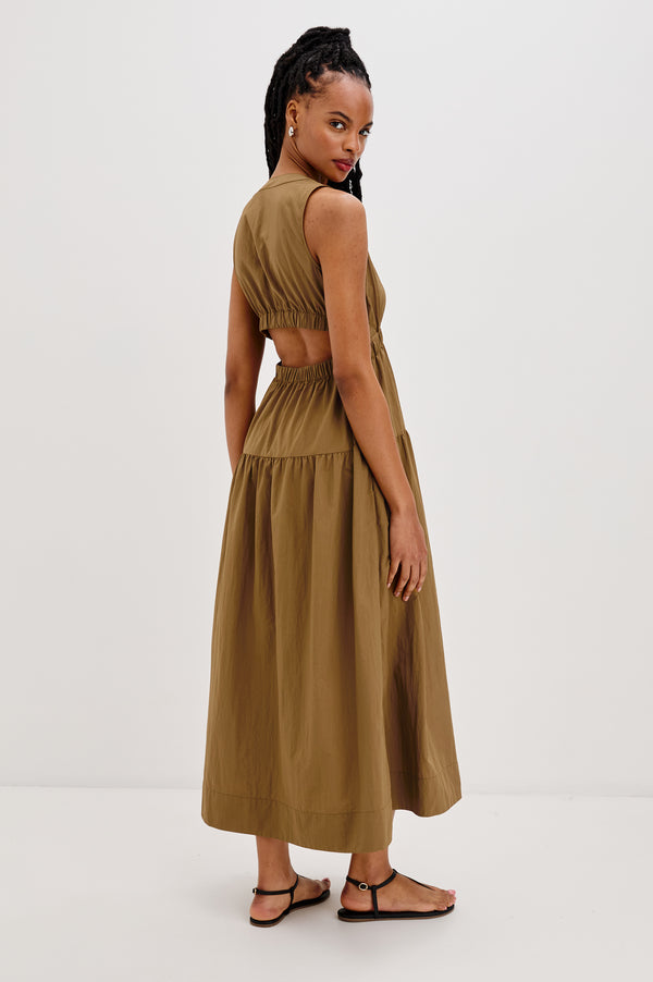 Rails Genevieve Dress Sepia