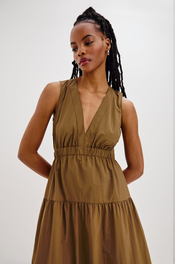 rails Genevieve dress Sepia