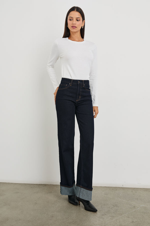 Rails Getty Wide Leg Midnight Blues Cuffed