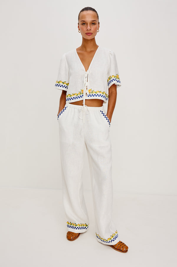 Rails Giadzy X Rails Pari Top Sorrento Embroidery