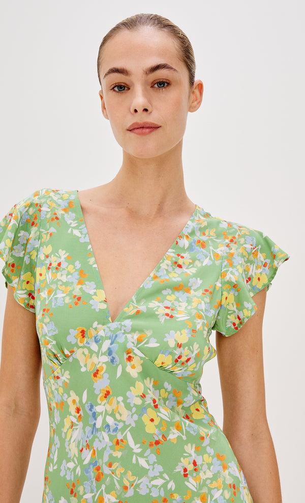 Rails Gigi Dress Green Meadow