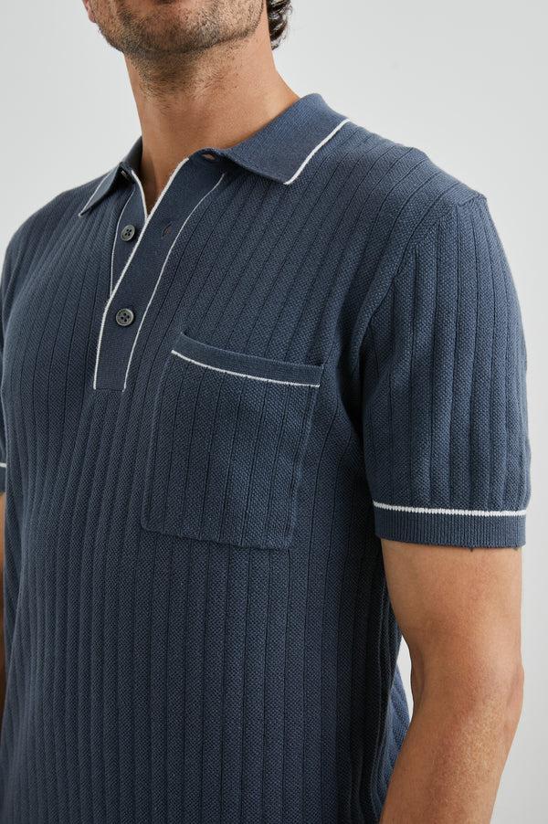 rails Hardy polo shirt Faded Navy