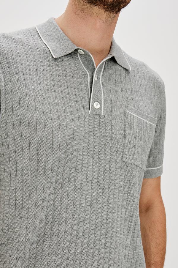 rails Hardy polo shirt Grey Melange