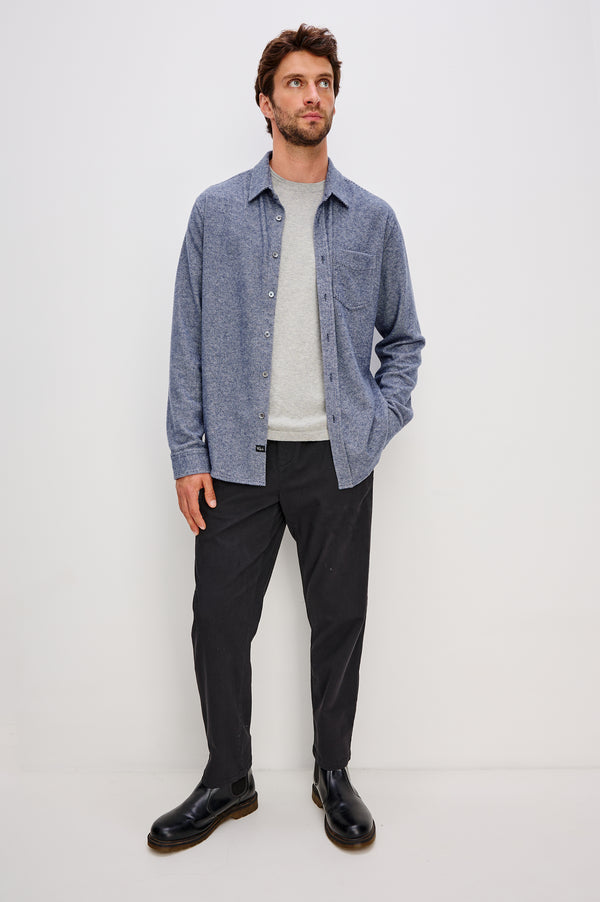 Rails Hawke Shirt Marine Twill