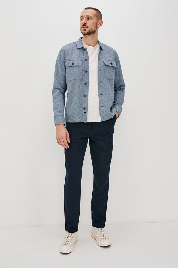 Rails Hayes Shirt Jacket Blue Mirage