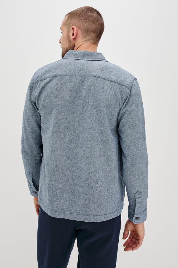 Rails Hayes Shirt Jacket Blue Mirage