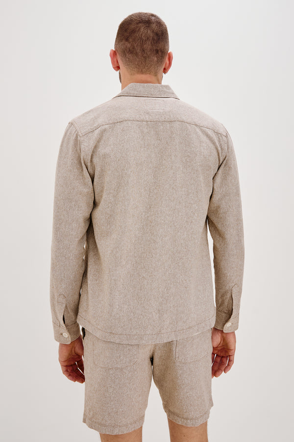 Rails Hayes Shirt Jacket Bulgur Oat