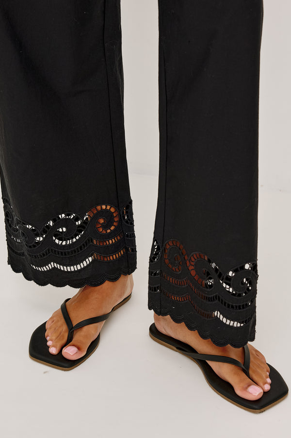 rails Henrik pant Black Embroidery