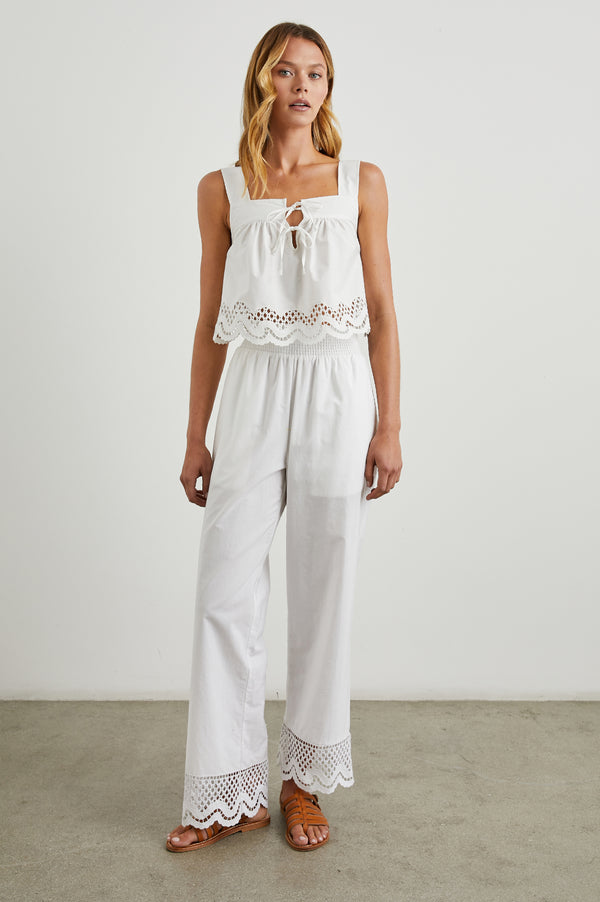 Rails Henrik Pant White