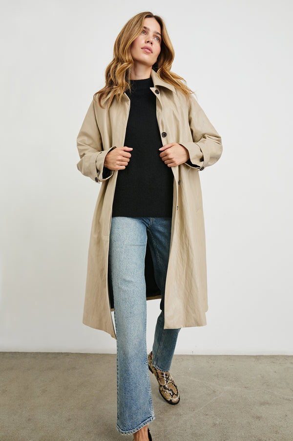 Rails Hills Jacket Dune Faux Leather