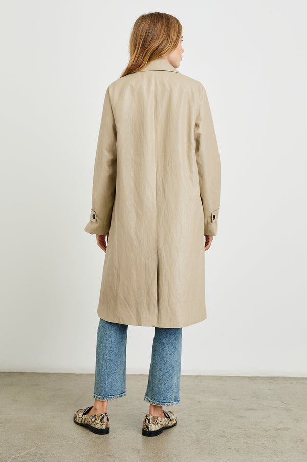 Rails Hills Jacket Dune Faux Leather