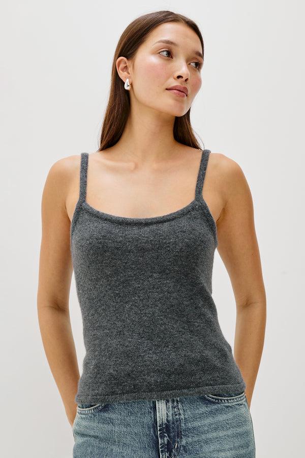 Rails Hollie Top Charcoal