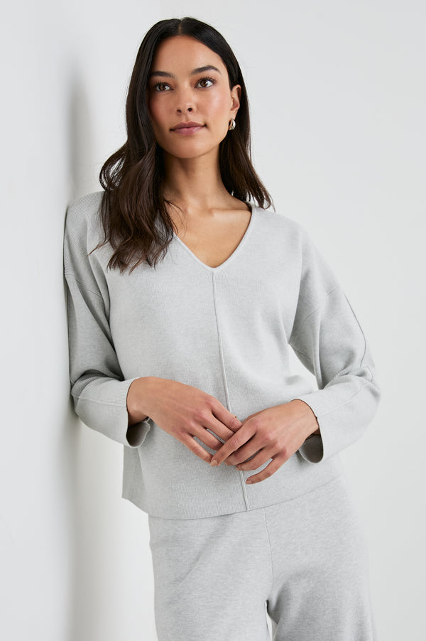 Rails Hollyn Sweater Light Heather Grey