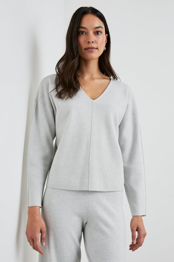 Rails Hollyn Sweater Light Heather Grey