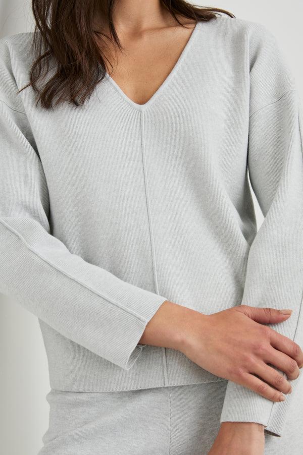 Rails Hollyn Sweater Light Heather Grey