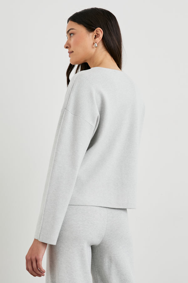rails Hollyn sweater Light Heather Grey