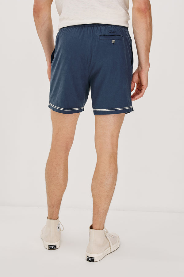 Rails Hudson Short Navy White Palm