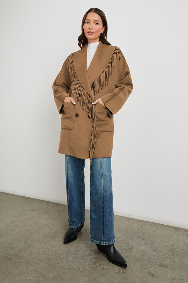 rails Hugo coat Camel