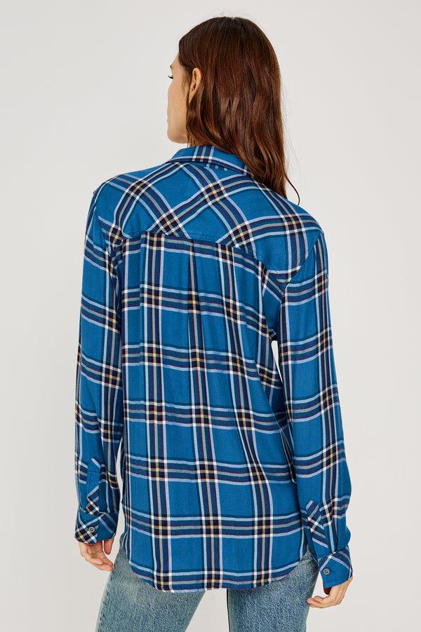Rails Hunter Shirt Azure Pinot