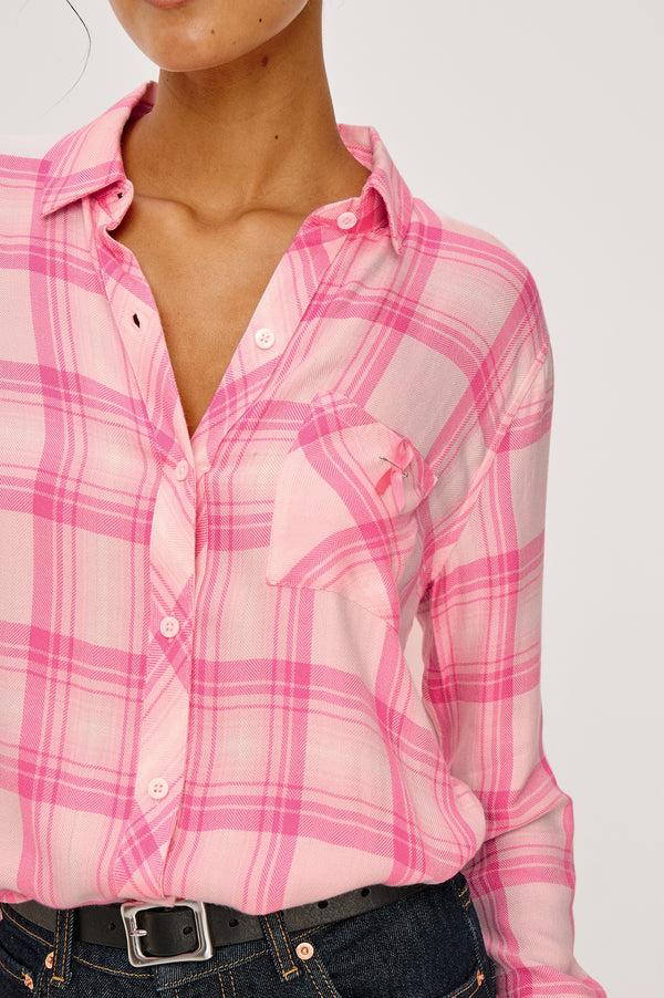 rails Hunter shirt Brave Pink