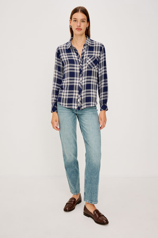 Rails Hunter Shirt Indigo Navy