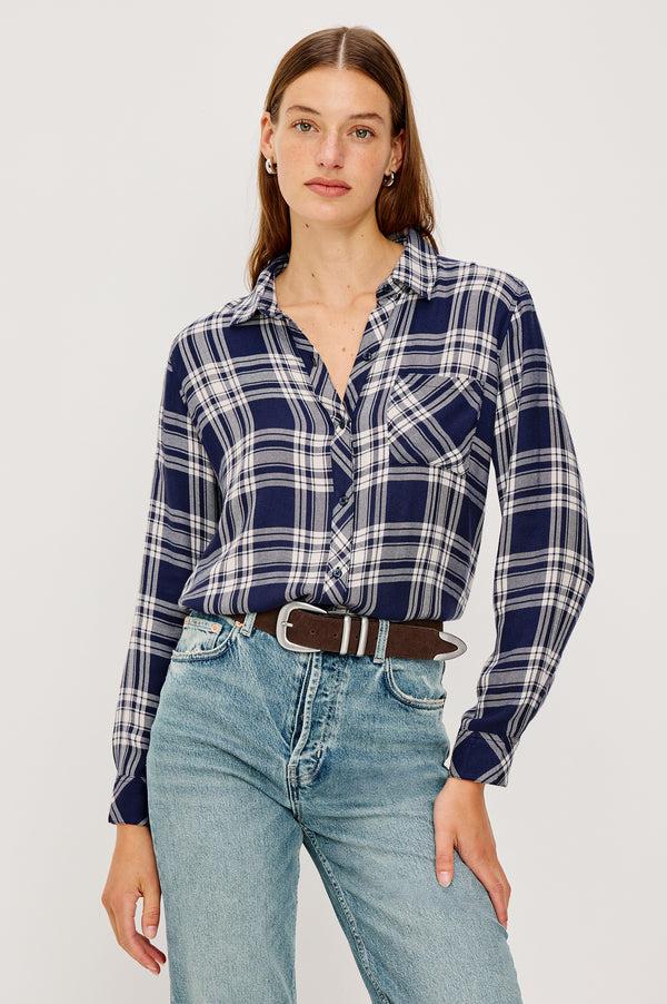 Rails Hunter Shirt Indigo Navy