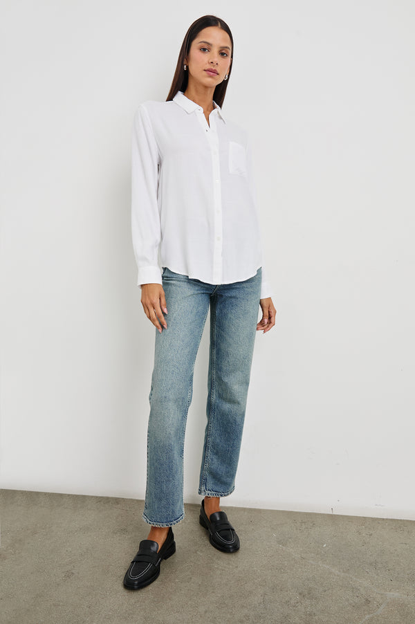 Rails Hunter Shirt Ivory Check