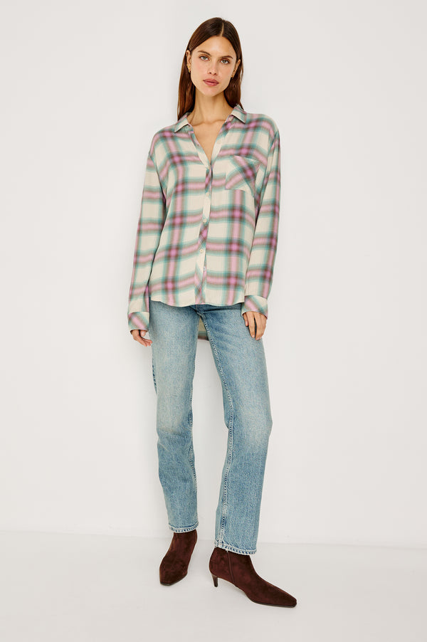 Rails Hunter Shirt Periwinkle Blue