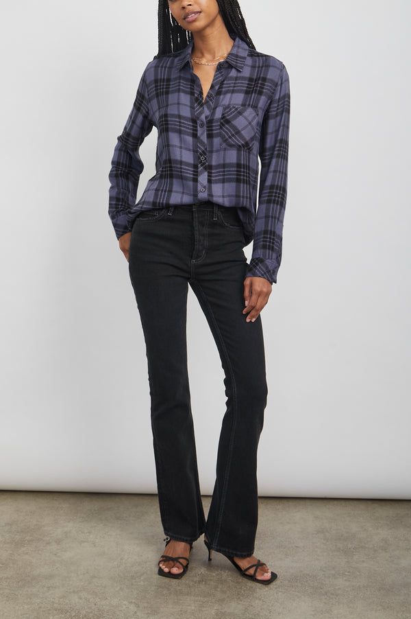 Rails Hunter Shirt Sapphire Ash