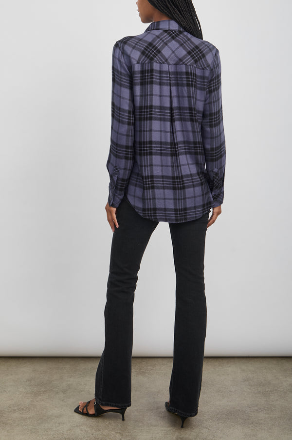 Rails Hunter Shirt Sapphire Ash