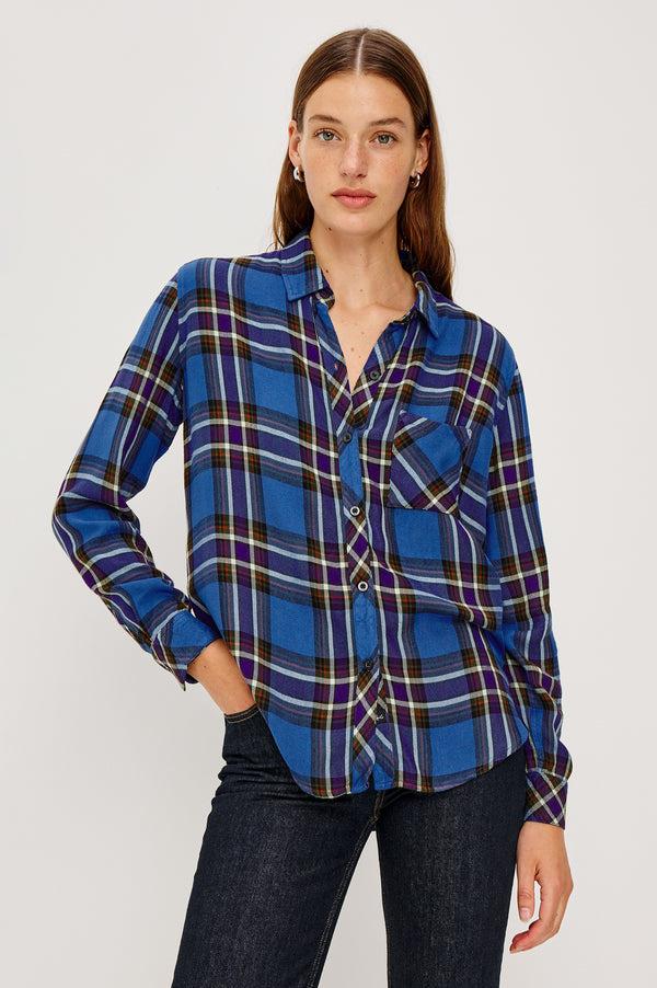 Rails Hunter Shirt Sapphire Indigo