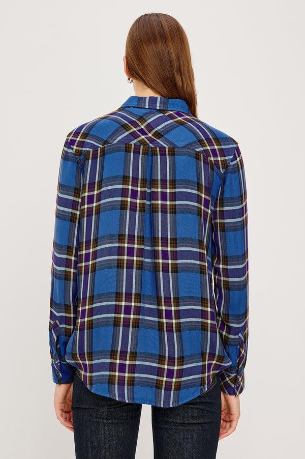 Rails Hunter Shirt Sapphire Indigo
