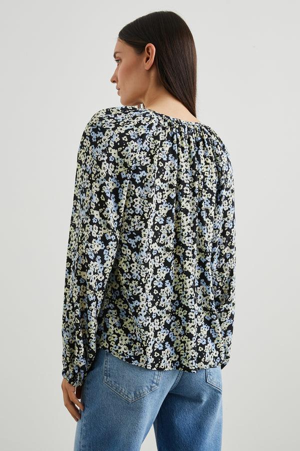 Rails Indi Top Midnight Meadow Floral